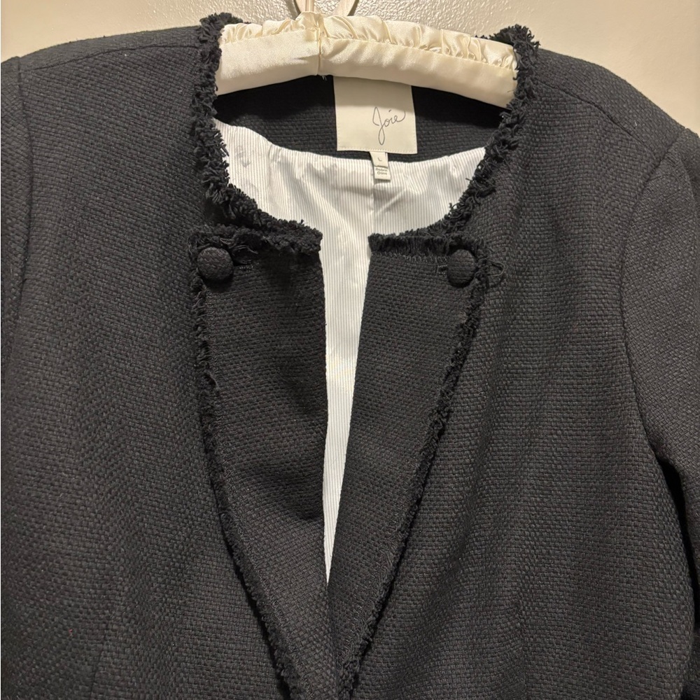 Joie Women's Black Blazer - Picture 2 of 5